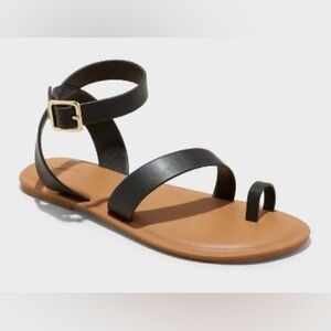Universal Thread Sol Toe Loop Ankle Strap Sandals Various Sizes